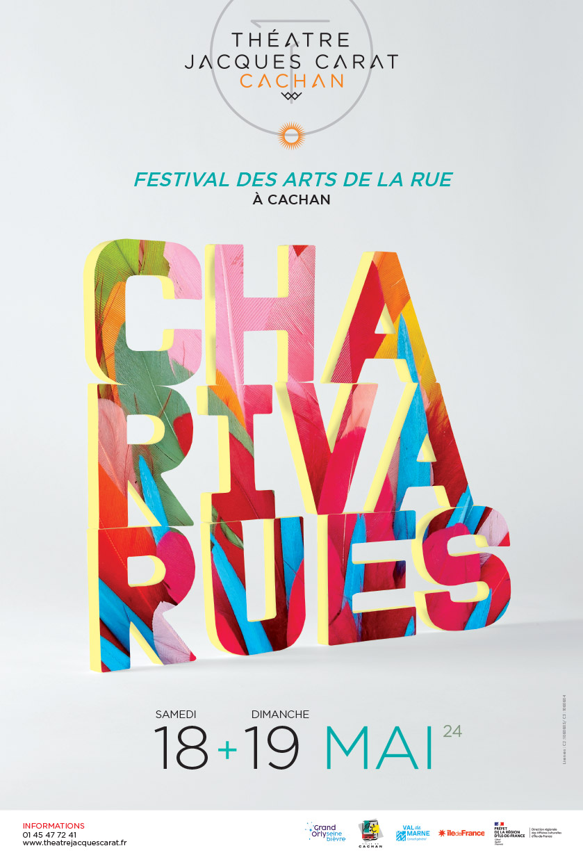 Affiche du festival Charivarues 2024 à Cachan