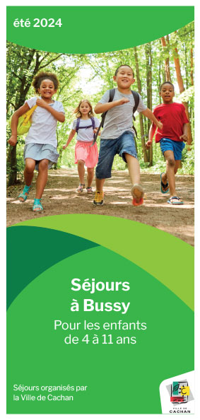 Séjours à Bussy pour les enfants de 4 à 11 ans
